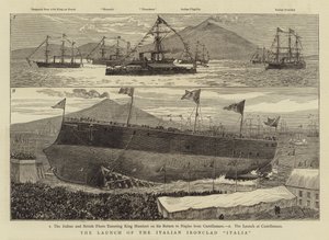Az olasz Ironclad Italia piacra dobása alkotó: William Lionel Wyllie